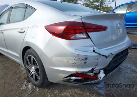 2019 Hyundai Elantra Value Edition из США, поврежденный, VIN KMHD84LF4KU865840